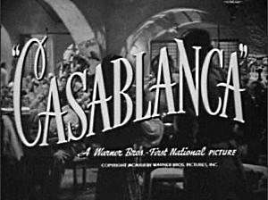 Casablanca title
